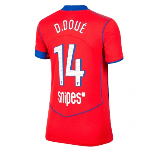 Billige Fotballdrakt Paris Saint-Germain Desire Doue #14 Replika Tredjedrakt Dame 2025-26 Kortermet Billige Fotballdrakt Paris Saint-Germain Desire Doue #14 Replika Tredjedrakt Dame 2025-26 Kortermet